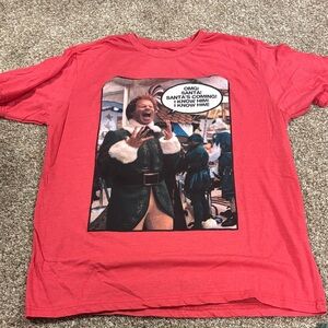 SANTA’S COMING! Mens t shirt